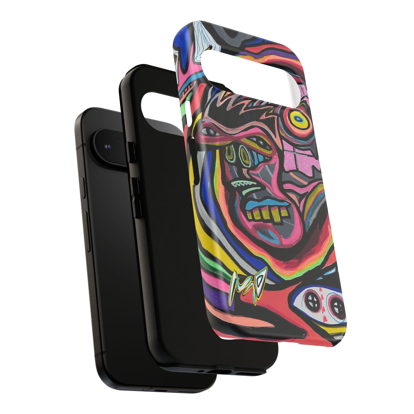 CRAZY Graffiti Phone Case — Colorful Street Art Protective Cover