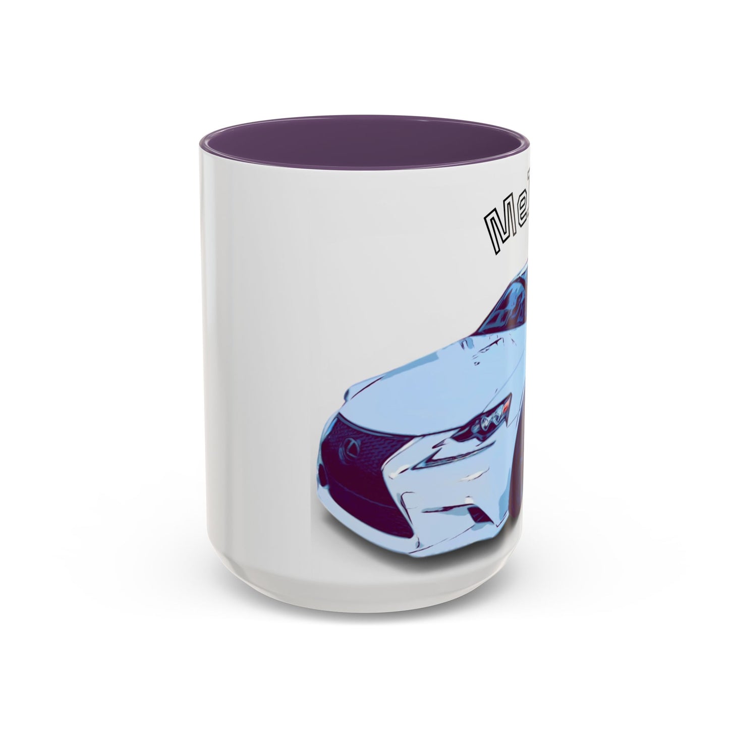 MELVIN.  Personalized Car Coffee Mug — 'Melvin' Sports Car Accent Mug (11/15oz)