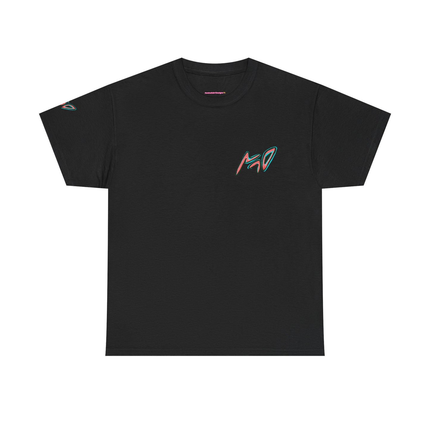 Graphic Tee — Colorful CRAZY TUNA  Illustration Back Print Tee