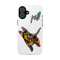 HUSKY  Colorful Abstract Dog Phone Case — 'MAD' Signature Protective Case