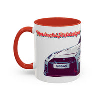 R35.  Sports Car Accent Mug — Nissan GT-R Inspired Coffee Cup (11/15oz)