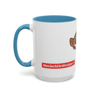 COQUI.  Frog Accent Coffee Mug — Cute Woodland Tree Frog Design (11/15 oz)