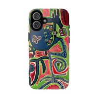 Abstract AFTERLIFE Phone Case — Bold Psychedelic Music Art