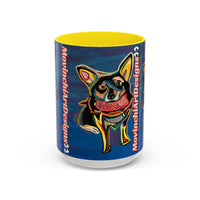 Chihuahua Art Coffee Mug – Colorful Pop‑Art Dog Accent Mug (11/15 oz)