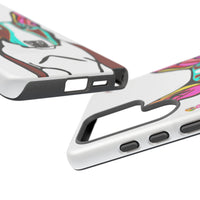 MR Bull Terrier Phone Case — Colorful Pop Art Tough Cases for Dog Lovers