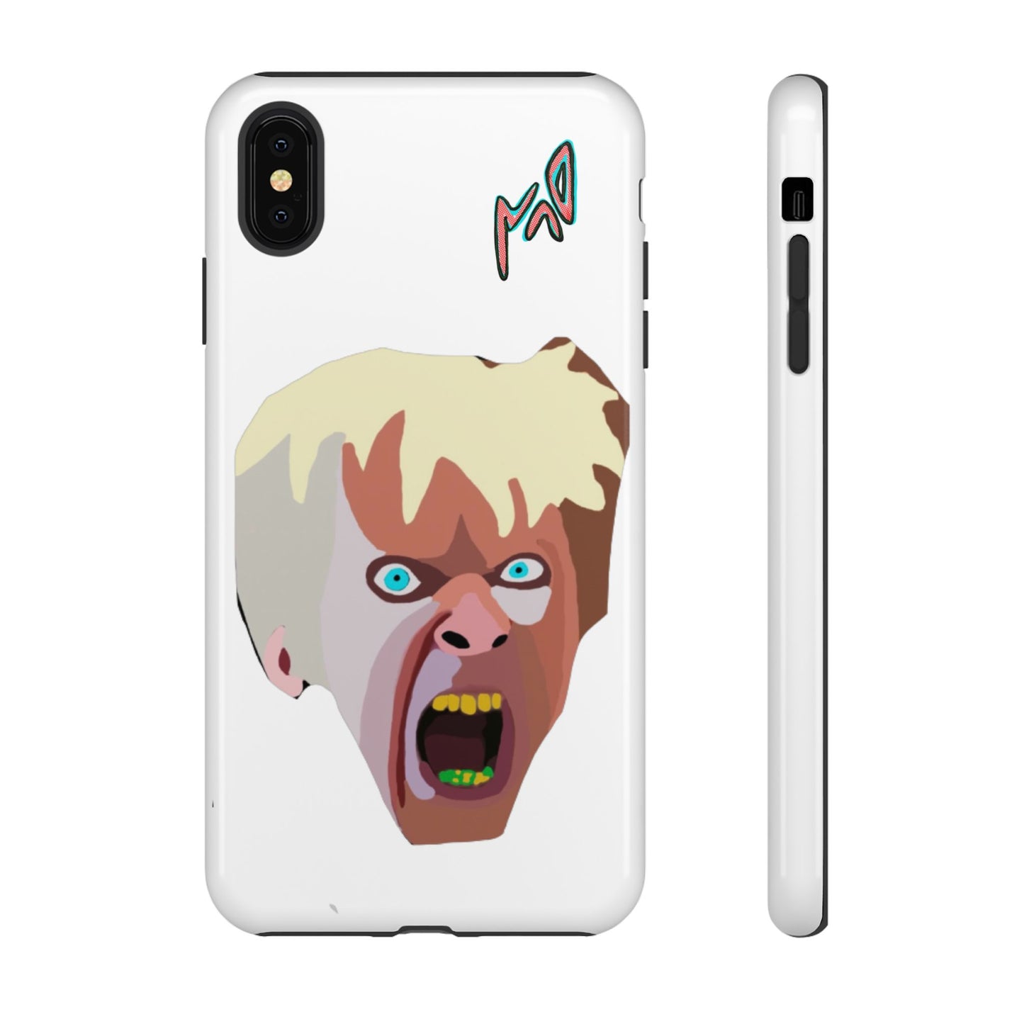KAREN.  Phone Case — Retro Horror Face Graphic ("Tough Cases")