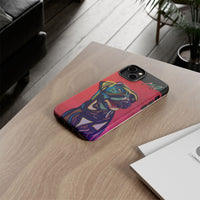 Colorful Pit LABRADOR Tough Phone Case — Vibrant Pop Art Dog Design