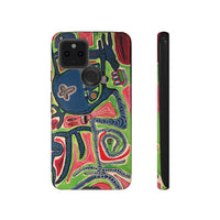 Abstract AFTERLIFE Phone Case — Bold Psychedelic Music Art