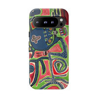 Abstract AFTERLIFE Phone Case — Bold Psychedelic Music Art