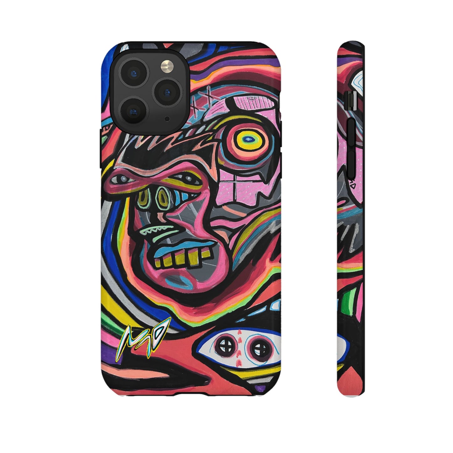 CRAZY Graffiti Phone Case — Colorful Street Art Protective Cover