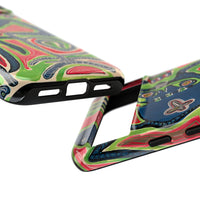 Abstract AFTERLIFE Phone Case — Bold Psychedelic Music Art