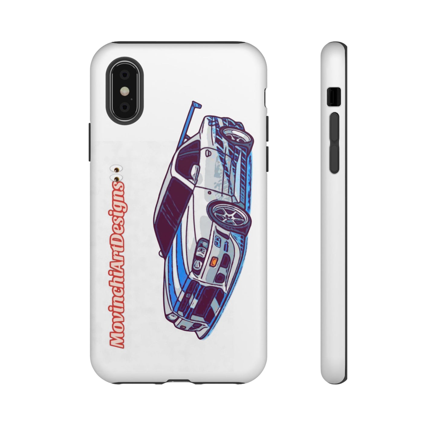 Retro Skyline r34 Phone Case — Vintage Sports Car Graphic