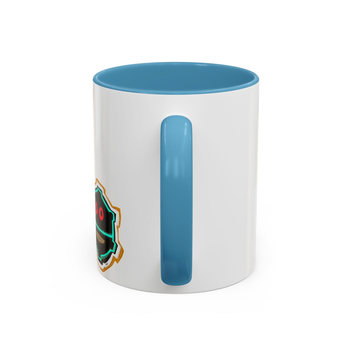 SAN JUAN.  Colorful Street Art Coffee Mug — Vibrant Alleyway & Playful Emblem Accent Mug