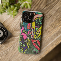 CONCERT  Abstract Graffiti Phone Case — Colorful Street Art Tough Cases