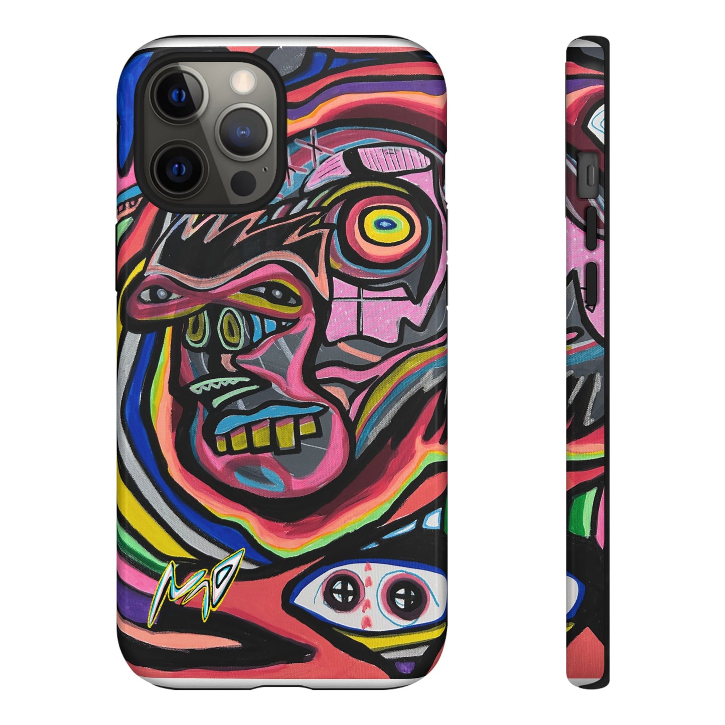 CRAZY Graffiti Phone Case — Colorful Street Art Protective Cover