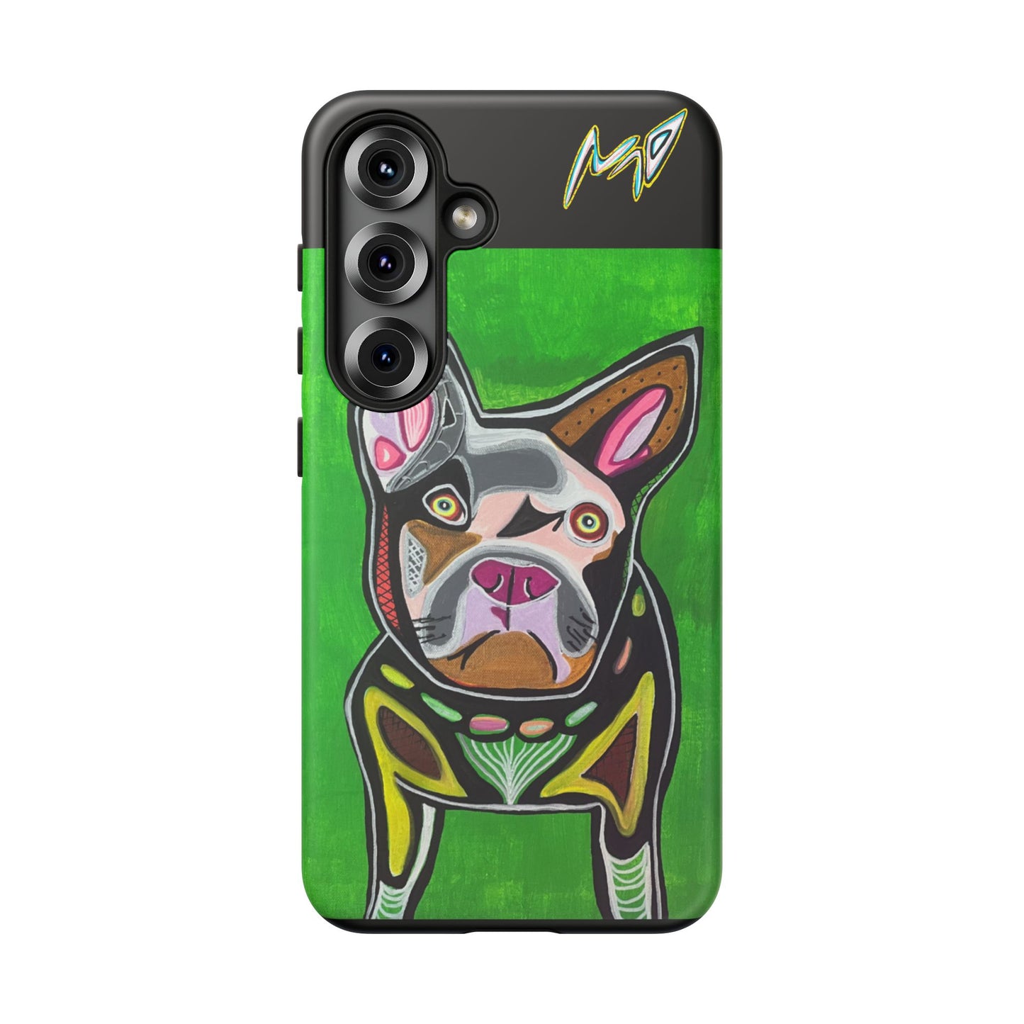 FRENCHIE  Art Phone Case – Colorful Pop Dog iPhone Cover
