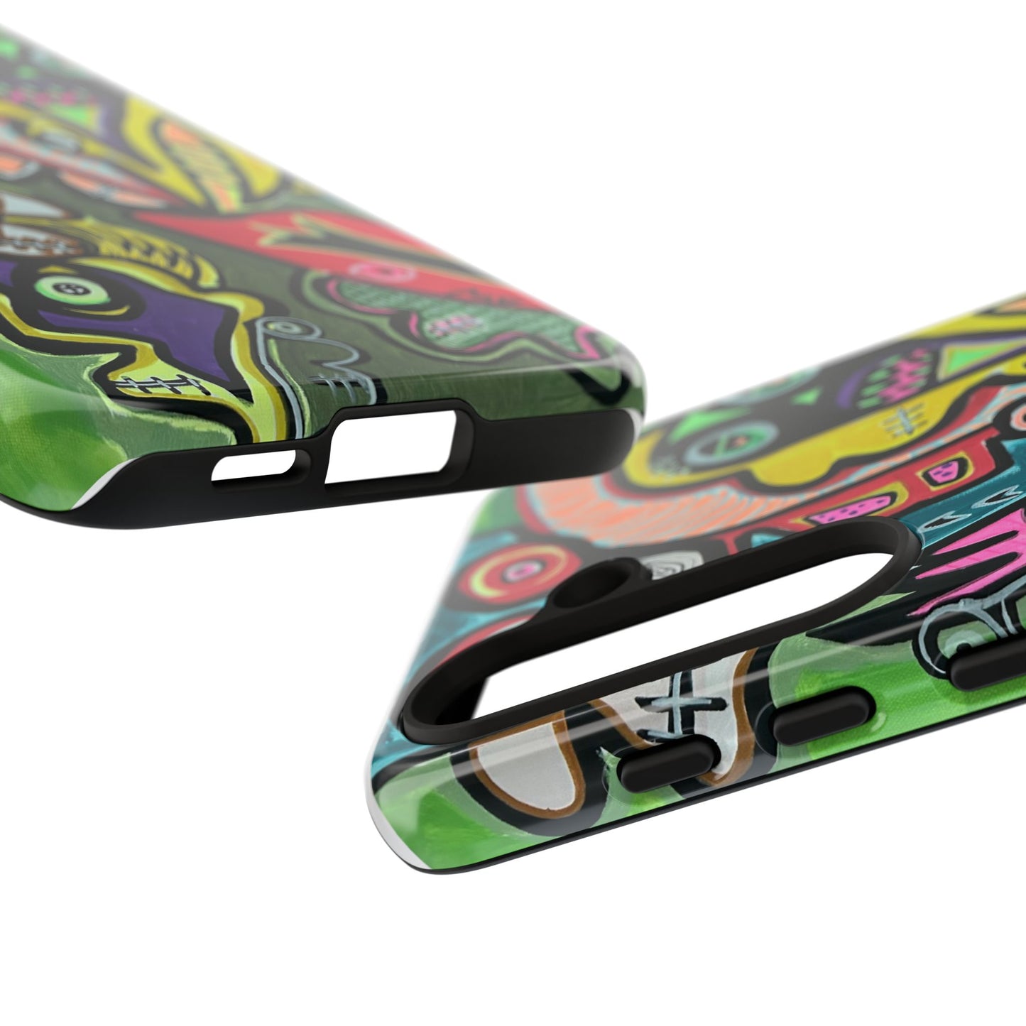 CONCERT  Abstract Graffiti Phone Case — Colorful Street Art Tough Cases