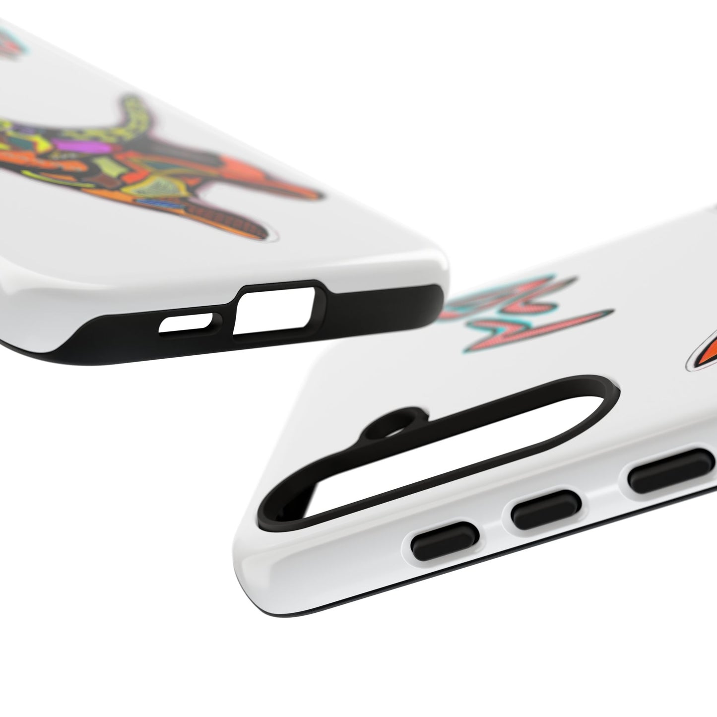 HUSKY  Colorful Abstract Dog Phone Case — 'MAD' Signature Protective Case