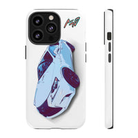 Melvin White Sports Car Phone Case - Retro Pop Art Supercar Protective Tough Case