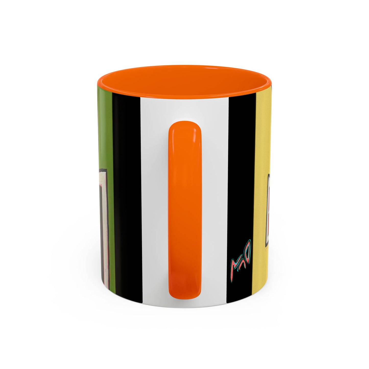 SAN SEBASTIAN2.0 Colorful Canal Houses Accent Coffee Mug — Bright European Street Art Ceramic Mug (11/15oz)