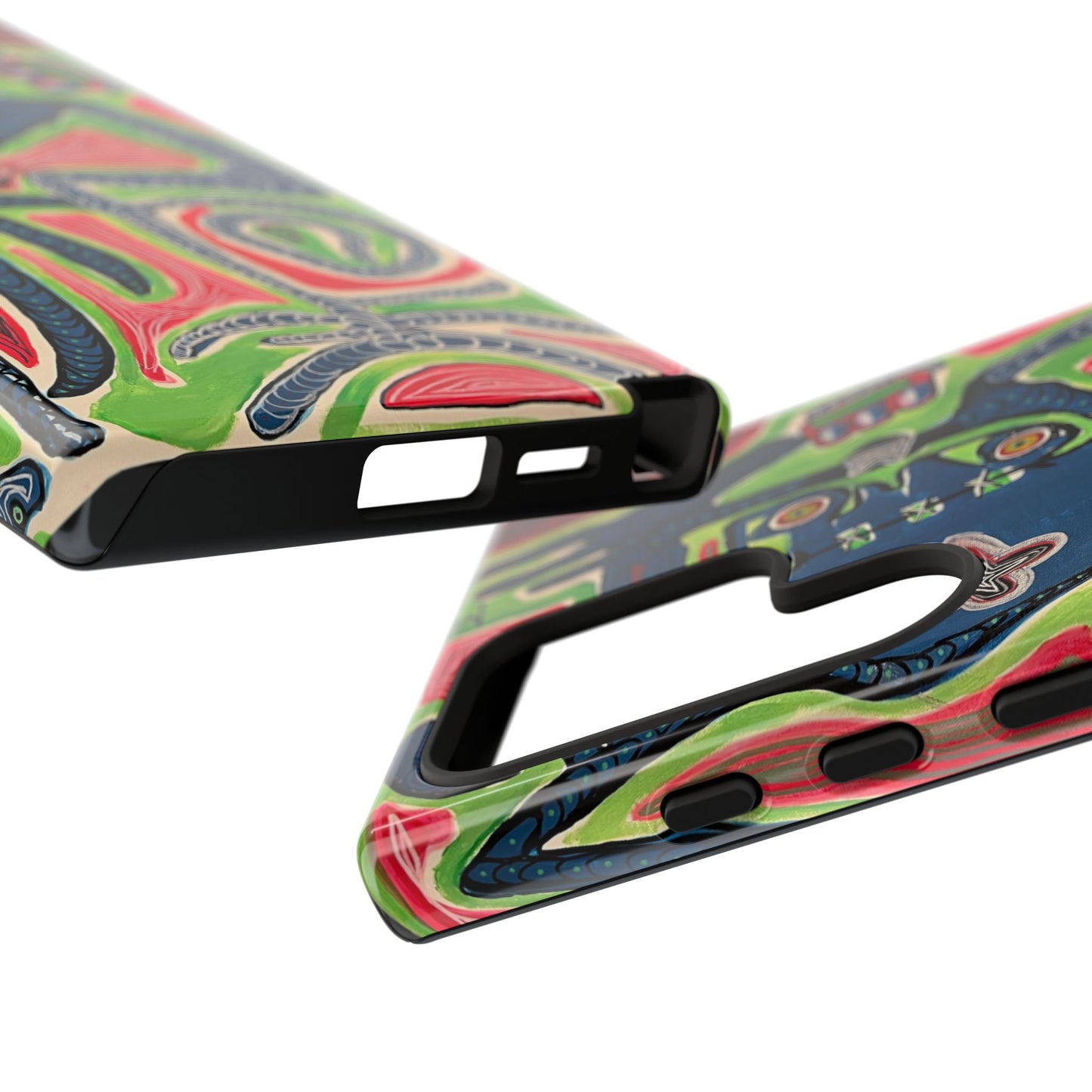 Abstract AFTERLIFE Phone Case — Bold Psychedelic Music Art