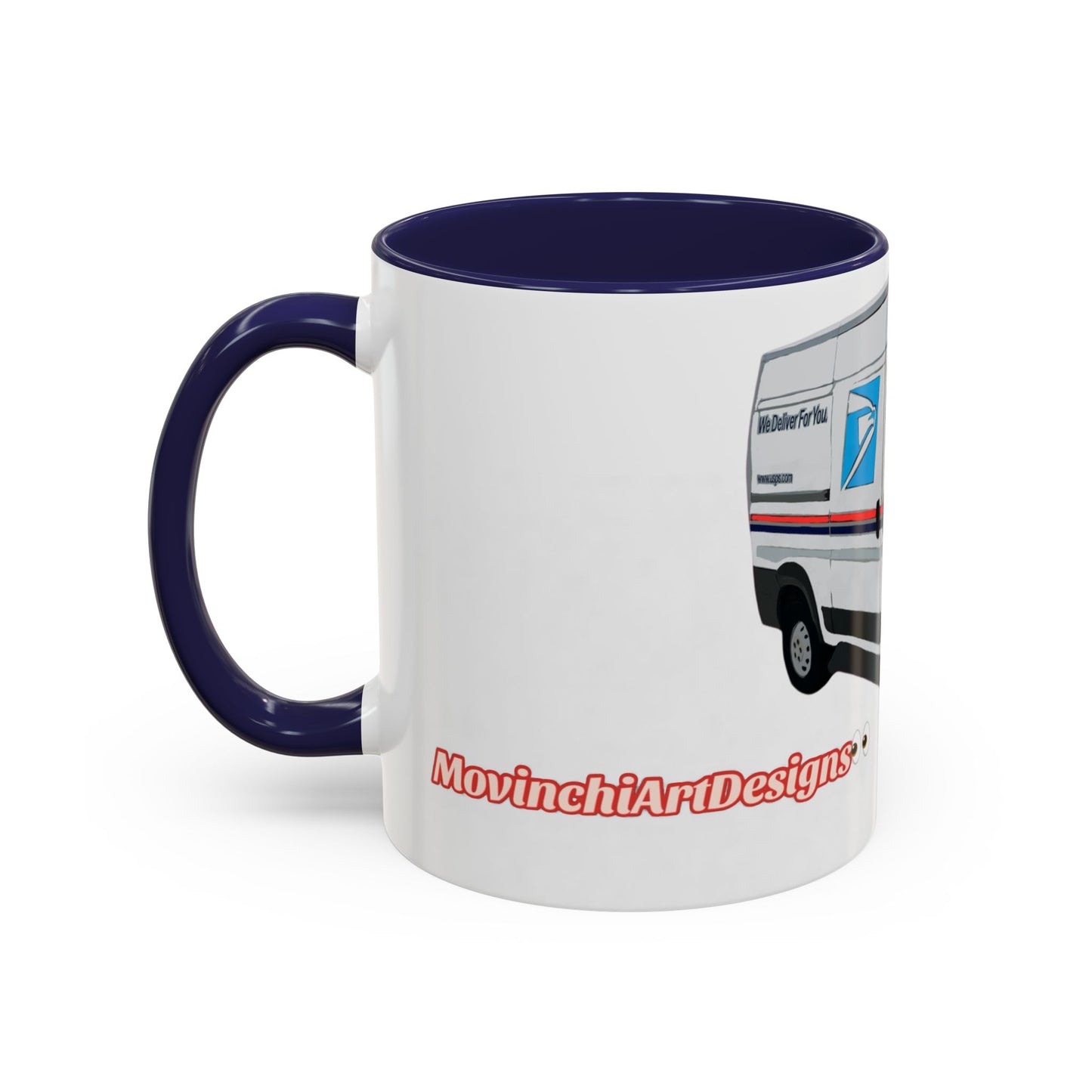 PROMASTER.  Coffee Mug — Postal Delivery Van Illustration