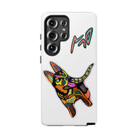 HUSKY  Colorful Abstract Dog Phone Case — 'MAD' Signature Protective Case
