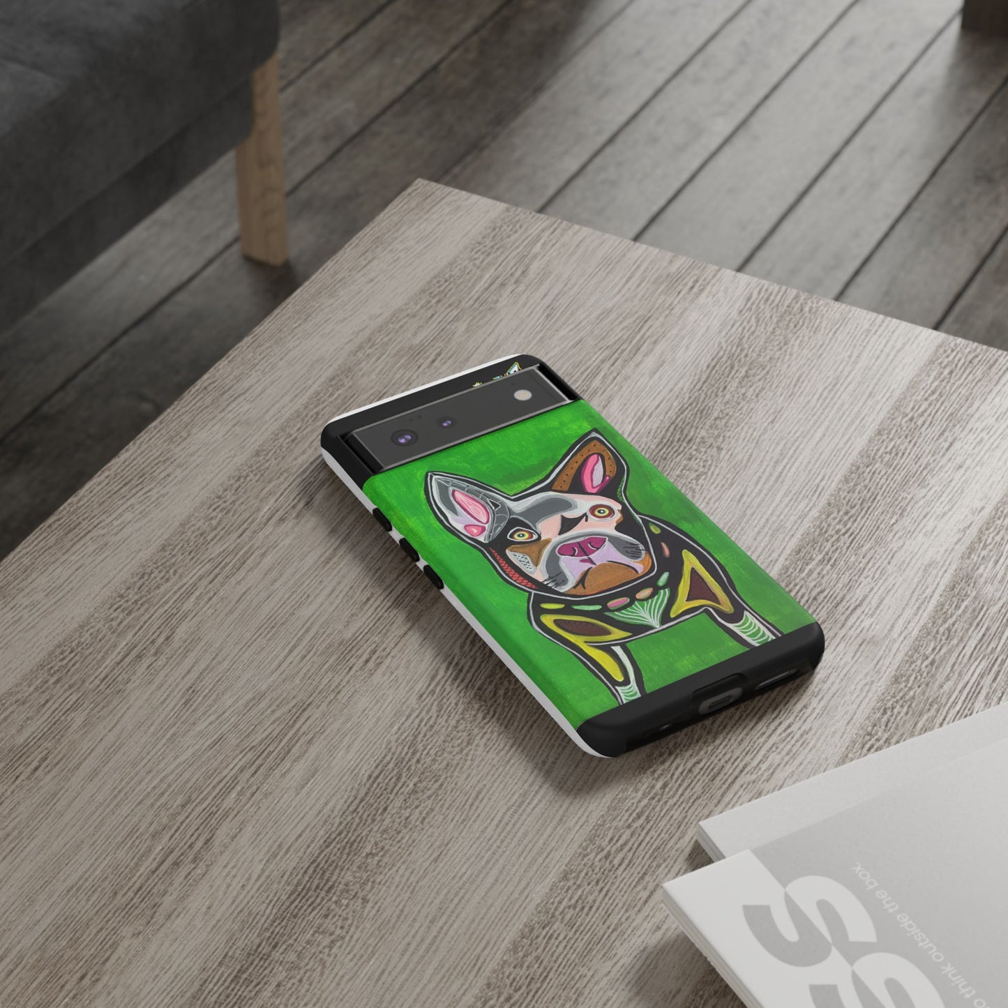 FRENCHIE  Art Phone Case – Colorful Pop Dog iPhone Cover