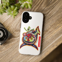 Phone Case — Colorful Abstract PARASITE  Fish Art Tough Cases