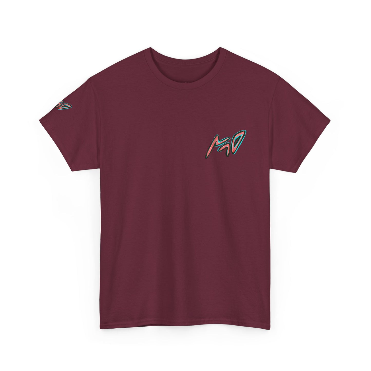 Graphic Tee — Colorful CRAZY TUNA  Illustration Back Print Tee