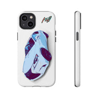 Melvin White Sports Car Phone Case - Retro Pop Art Supercar Protective Tough Case