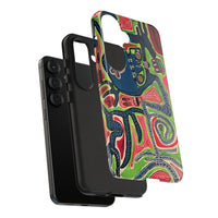 Abstract AFTERLIFE Phone Case — Bold Psychedelic Music Art