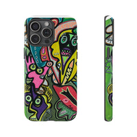 CONCERT  Abstract Graffiti Phone Case — Colorful Street Art Tough Cases