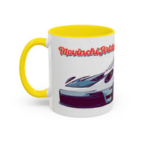 Porsche GT3 Cup Accent Coffee Mug – Racing Car Graphic 11/15oz