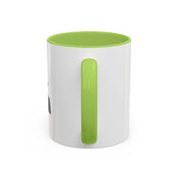 AERIAL.   Wave Accent Coffee Mug — Watersports Lover Gift