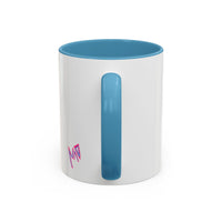 Colorful Shark Attack  Fish Accent Coffee Mug — Bold Nautical Art 11/15oz