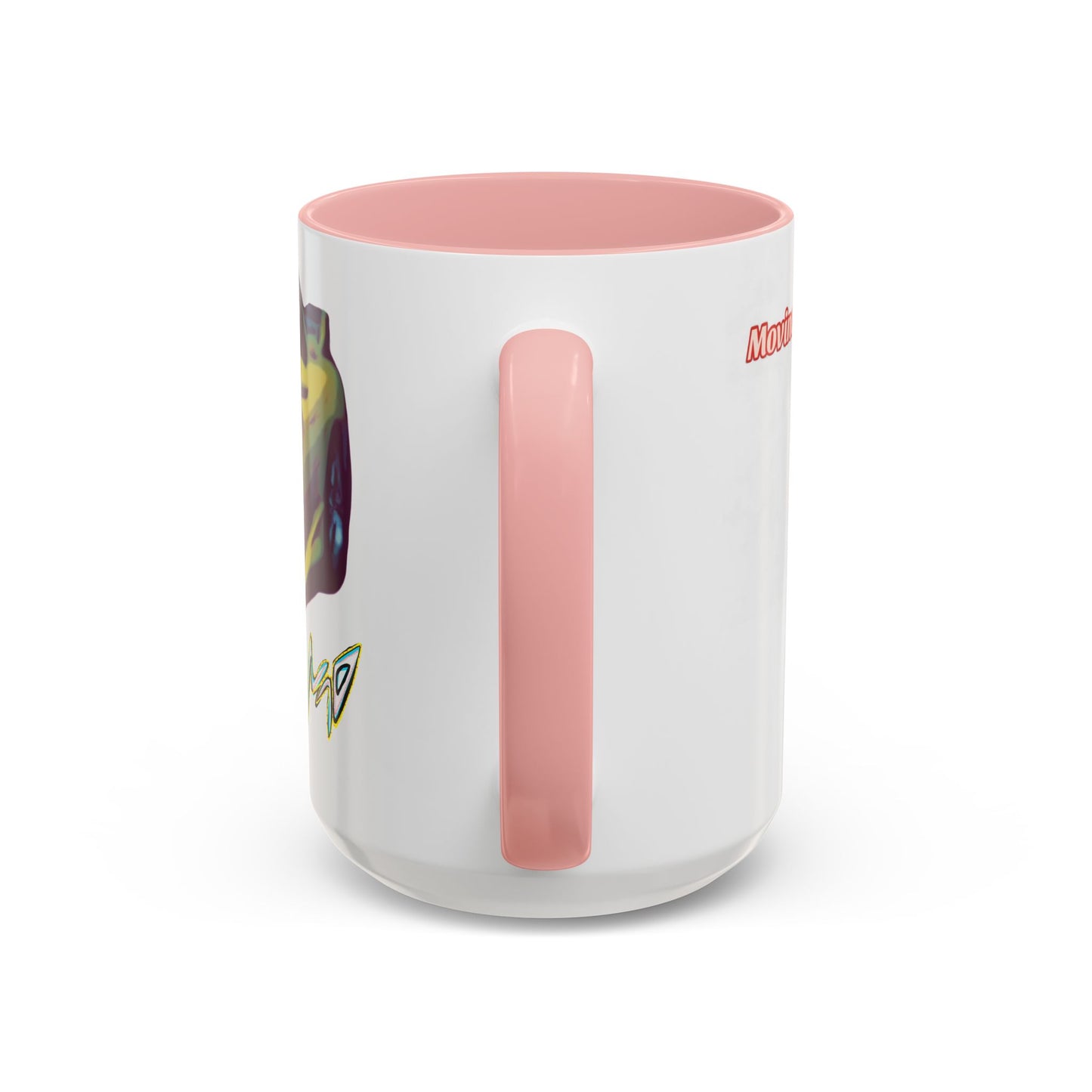 RX7  Coffee Mug — Yellow Sports Car Illustration Accent Mug