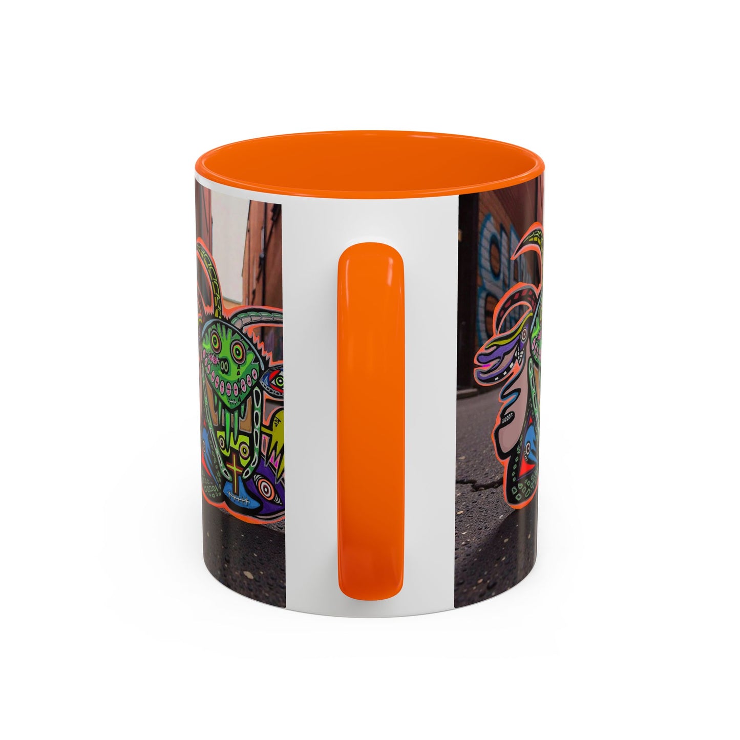RYDER5.0  Street Art Mug — Colorful Graffiti Character Coffee Cup (11/15oz)