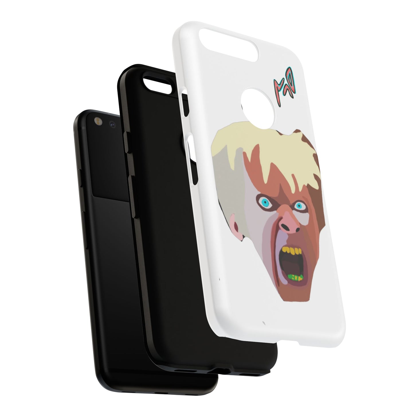 KAREN.  Phone Case — Retro Horror Face Graphic ("Tough Cases")