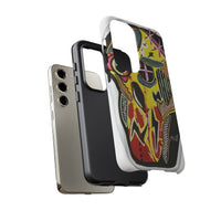 VINCENT.  Skull Riot Phone Case – Colorful Abstract Horror Art Protective Cover