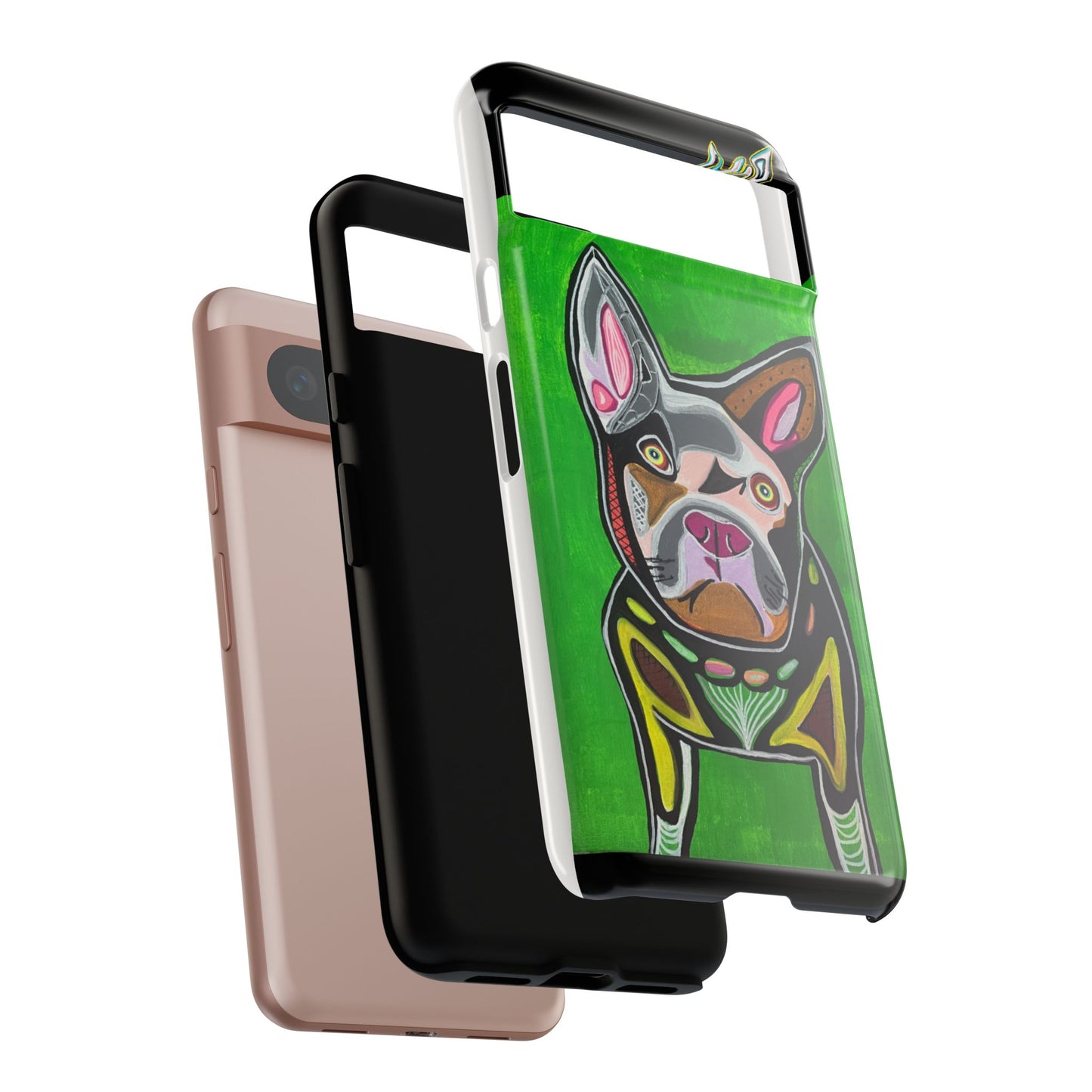 FRENCHIE  Art Phone Case – Colorful Pop Dog iPhone Cover