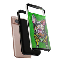 FRENCHIE  Art Phone Case – Colorful Pop Dog iPhone Cover