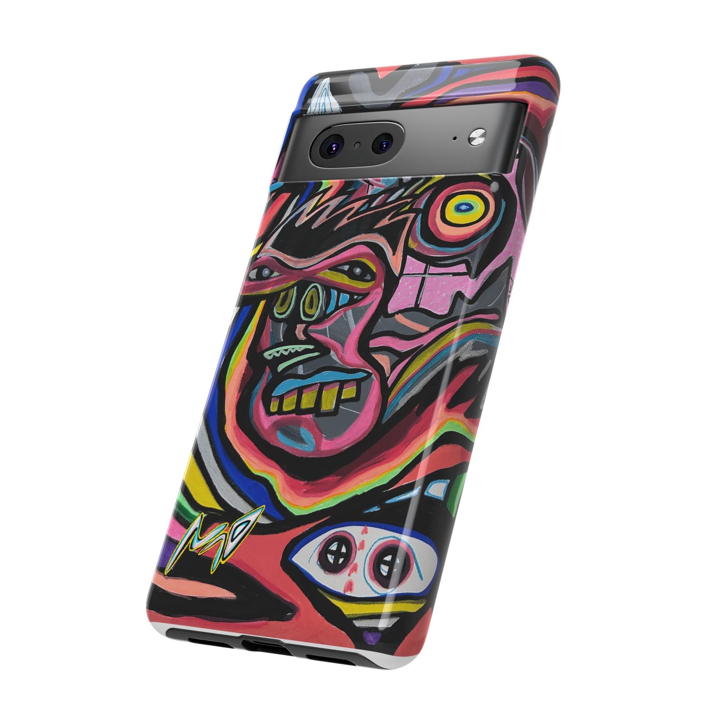 CRAZY Graffiti Phone Case — Colorful Street Art Protective Cover