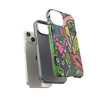 CONCERT  Abstract Graffiti Phone Case — Colorful Street Art Tough Cases