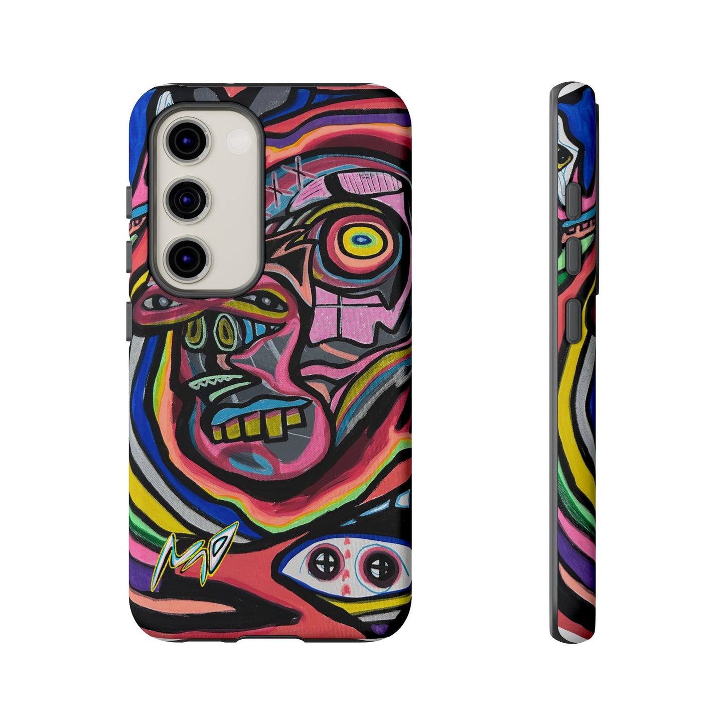 CRAZY Graffiti Phone Case — Colorful Street Art Protective Cover