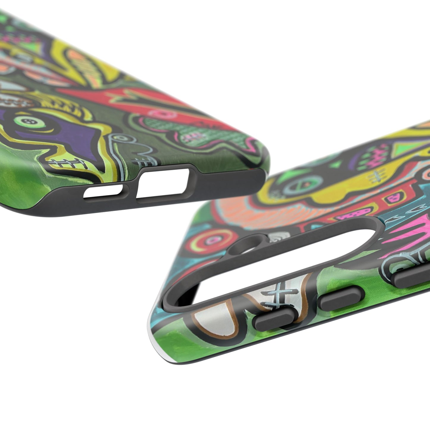 CONCERT  Abstract Graffiti Phone Case — Colorful Street Art Tough Cases