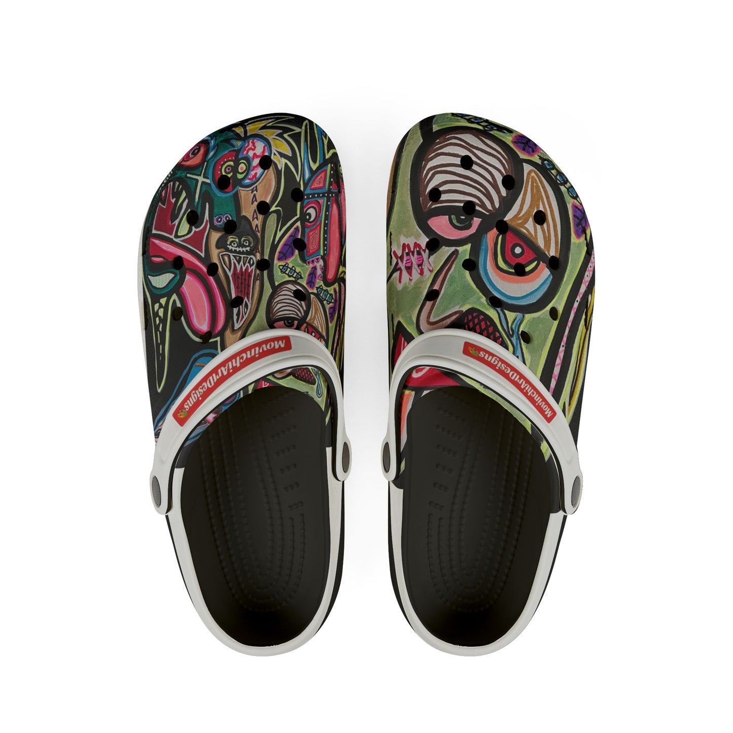 Artistic DEPRESSION — Colorful EVA Foam Garden Shoes