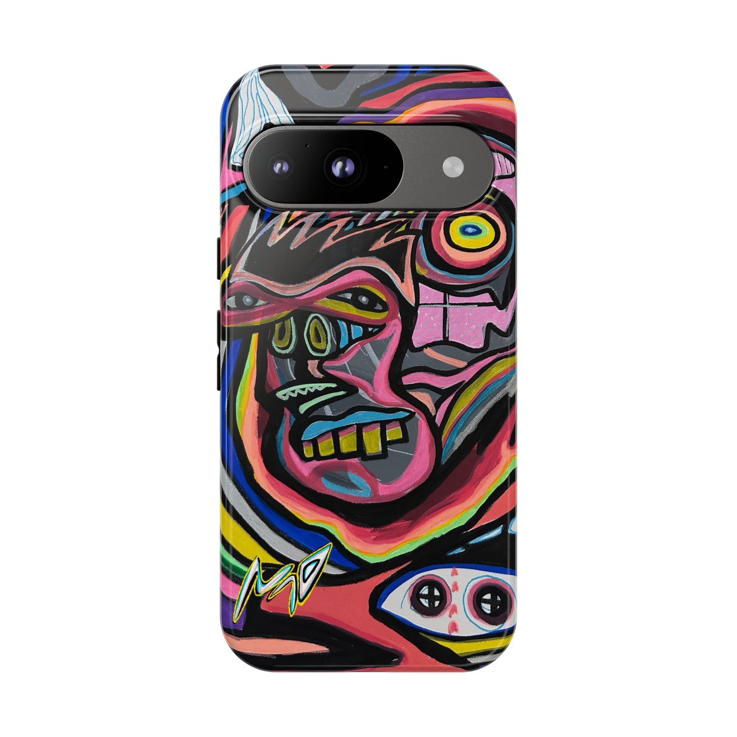 CRAZY Graffiti Phone Case — Colorful Street Art Protective Cover