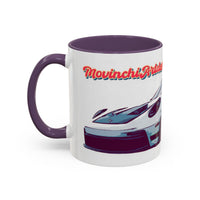 Porsche GT3 Cup Accent Coffee Mug – Racing Car Graphic 11/15oz