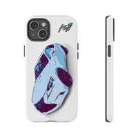 Melvin White Sports Car Phone Case - Retro Pop Art Supercar Protective Tough Case